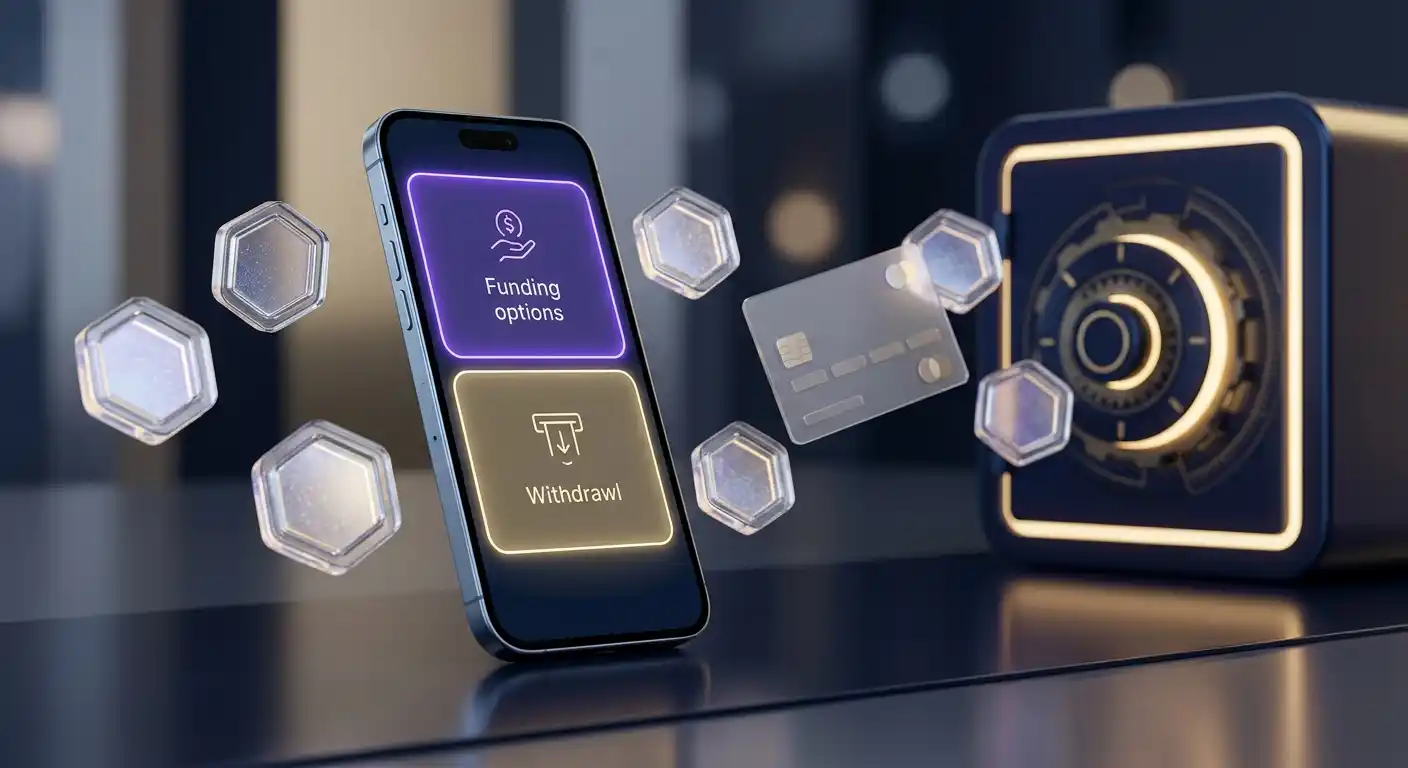500 Casino public payment area showing crypto deposit and withdrawal options